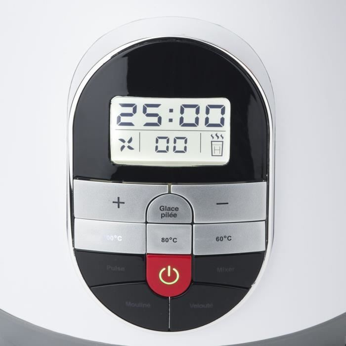 Heated Blender - H.Koenig - MXC36 - 900 W - 1.4 L - Stainless Steel - 3 Speeds + Pulse