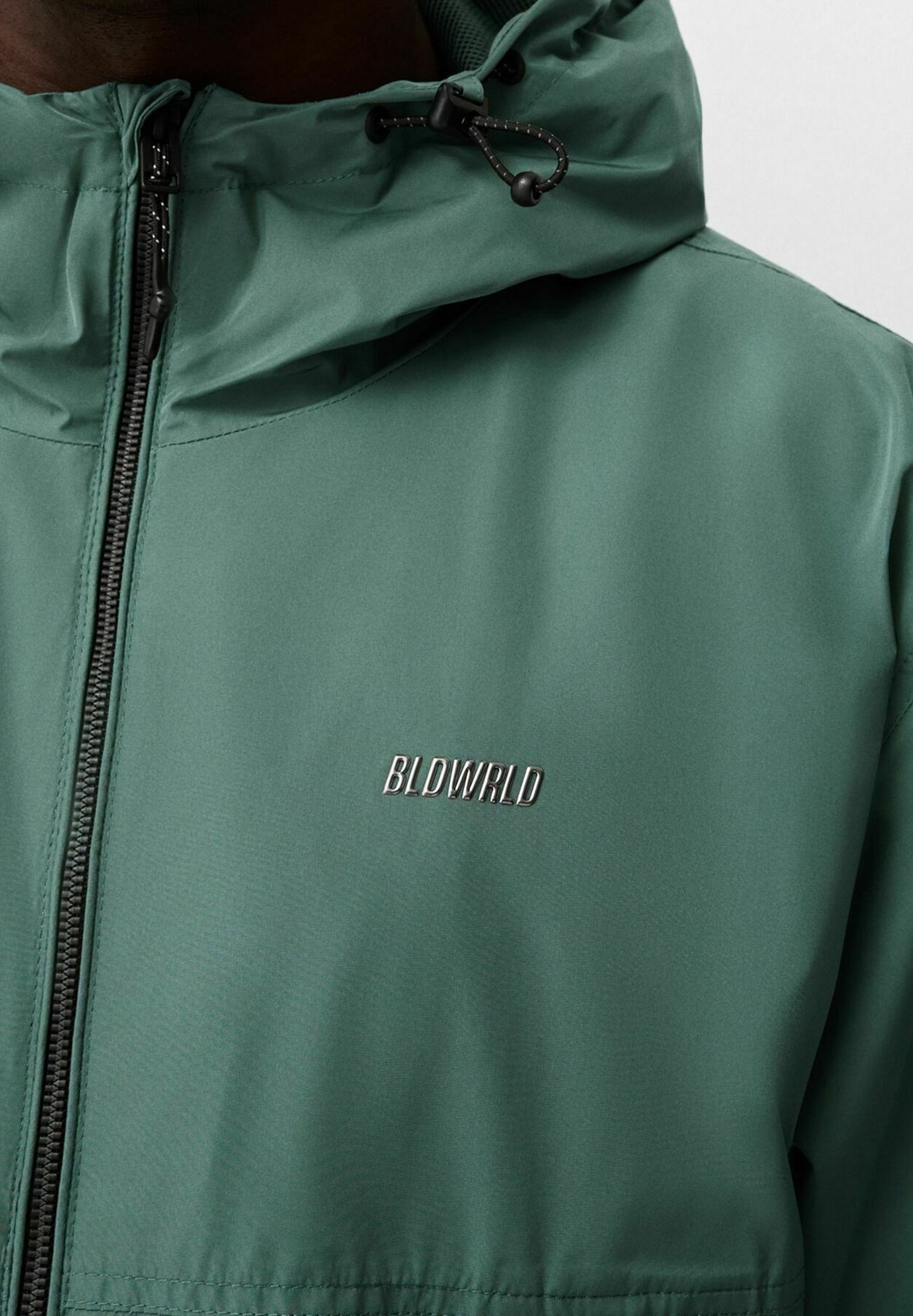 Giacca leggera Bershka - verde scuro