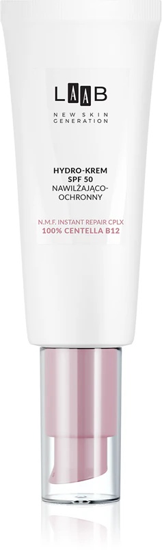 AA Cosmetics LAAB 100% Centella B12 drėkinamasis veido kremas SPF 50