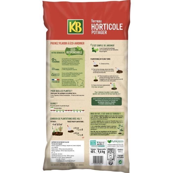 UAB 40L Groentetuingrond - KB