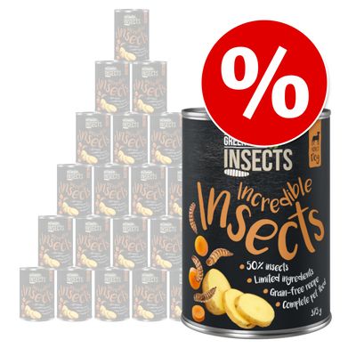 Greenwoods Insekten mit Kartoffeln und Karotten