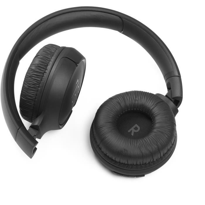 Auriculares inalámbricos supraaurales JBL Tune 510 BT - Sonido JBL Pure Bass - Bluetooth 5.0 - Hasta 40 horas de autonomía - Negro