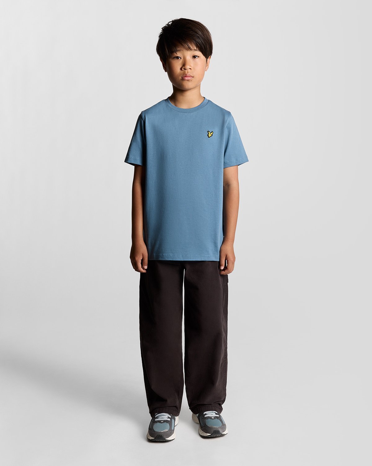 Lyle & Scott PLAIN - T-shirt basic - cielo oceanico