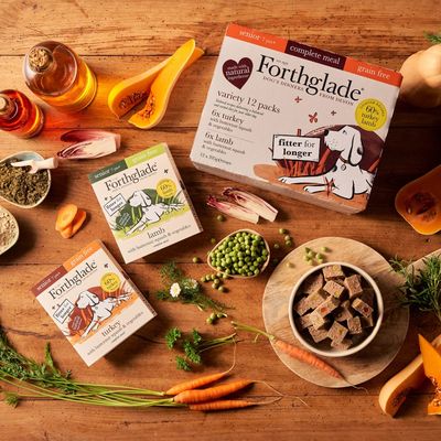 Forthglade Alimento Completo Senza Cereali per Cani Anziani - Tacchino e Agnello
