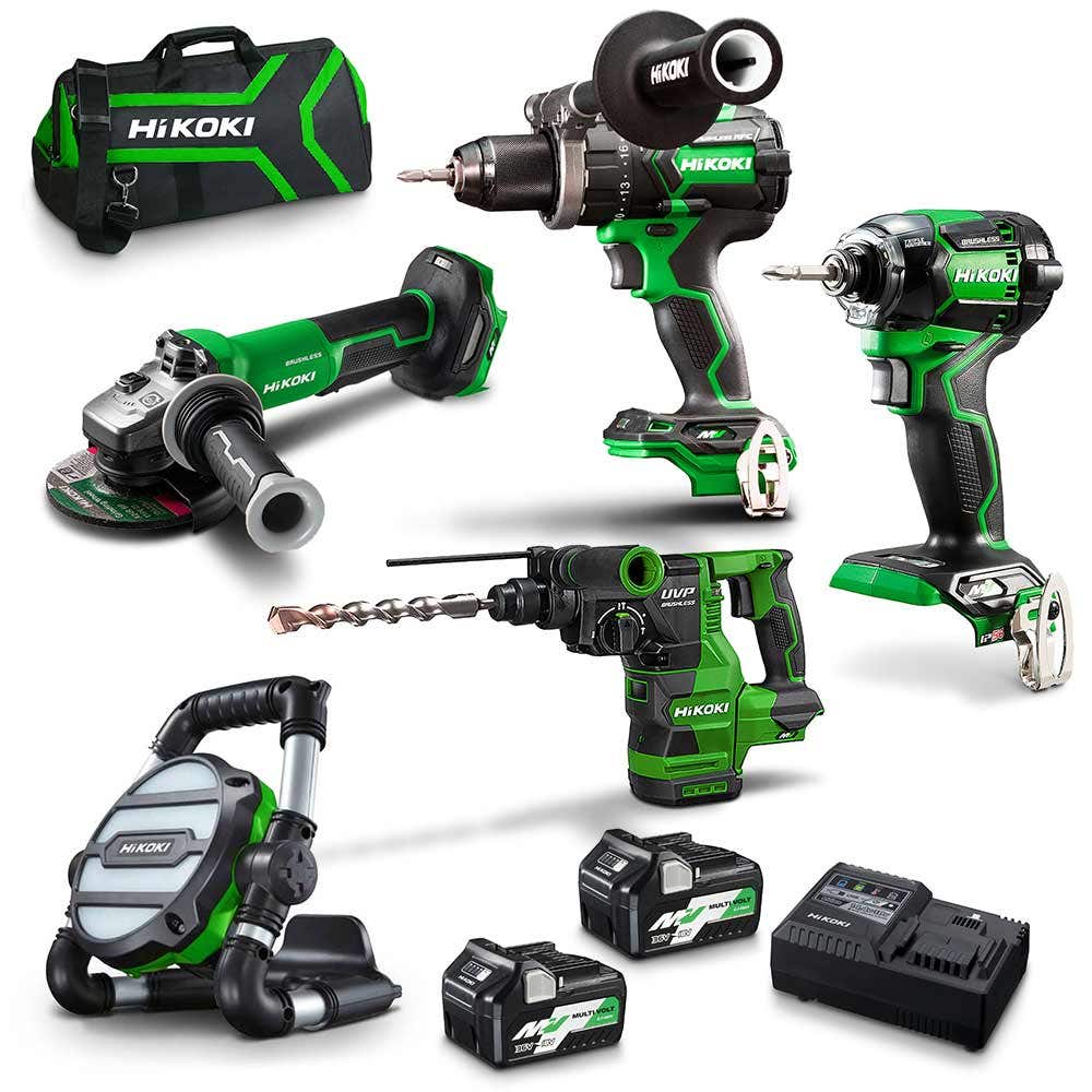 HiKOKI 36V Brushless 5-teiliges Akku-Pack 2 x 2,5/5,0Ah KC36D5A3(HRZ)
