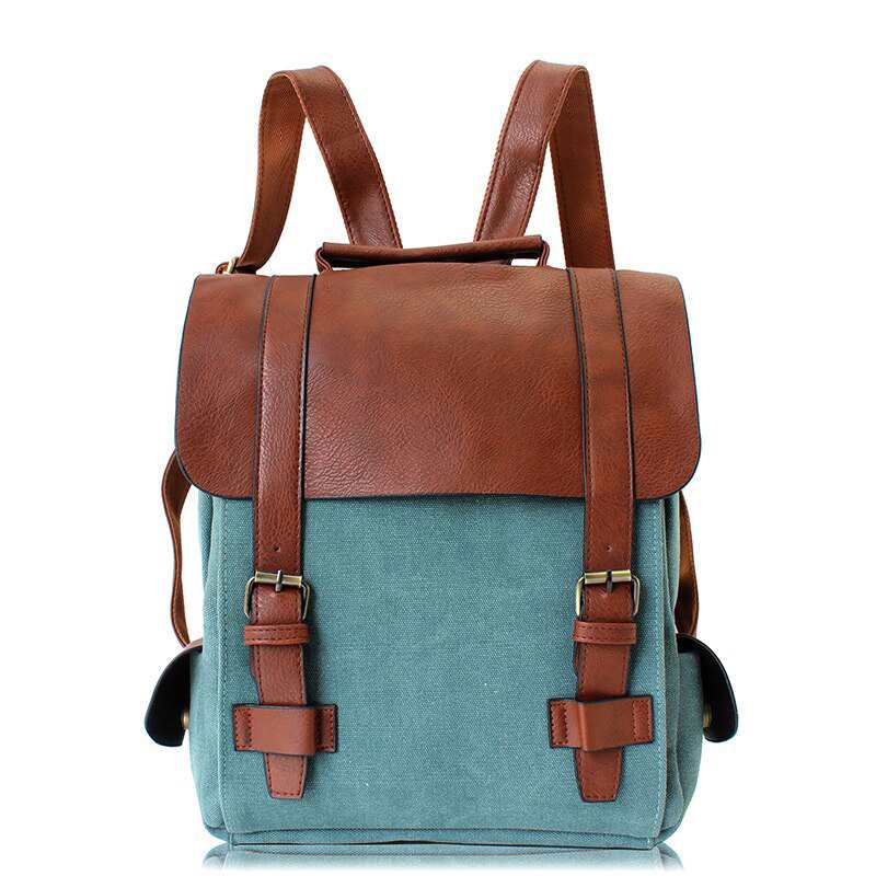 Sac à dos vintage Luxy Moon pour femmes et adolescentes, en toile, style patchwork, grand format, de haute qualité, référence XA29H