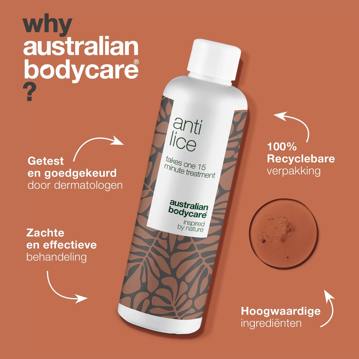 Komplet za nego las Australian Bodycare proti ušem – 100 ml