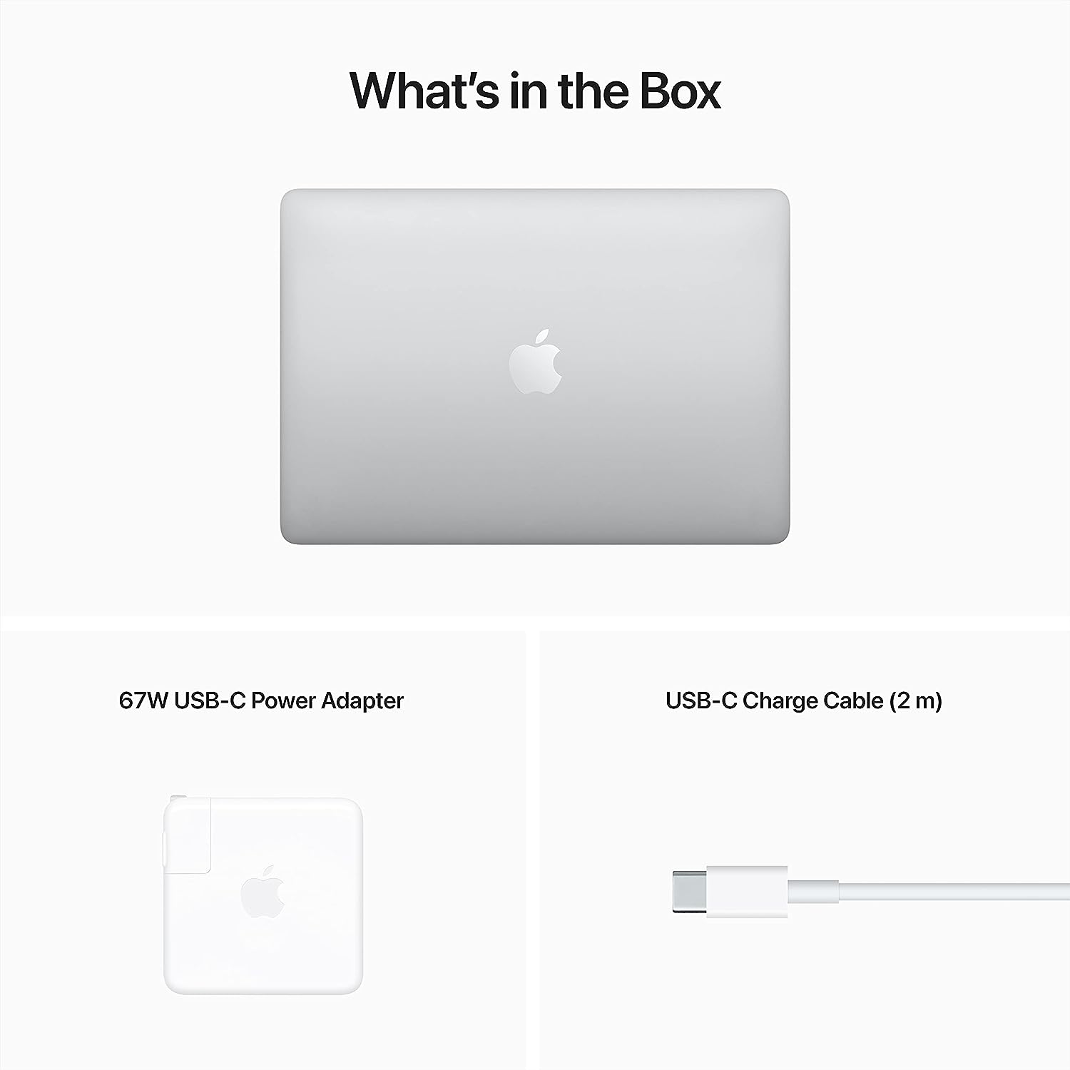 Apple 2022-es MacBook Pro laptop M2 chippel: 13 hüvelykes Retina kijelző, 8 GB RAM, 512 GB ​​​​​​​SSD ​​​​​​​​tárhely, Touch Bar, háttérvilágítású billentyűzet, FaceTime HD kamera. iPhone és iPad készülékekkel kompatibilis; Ezüst