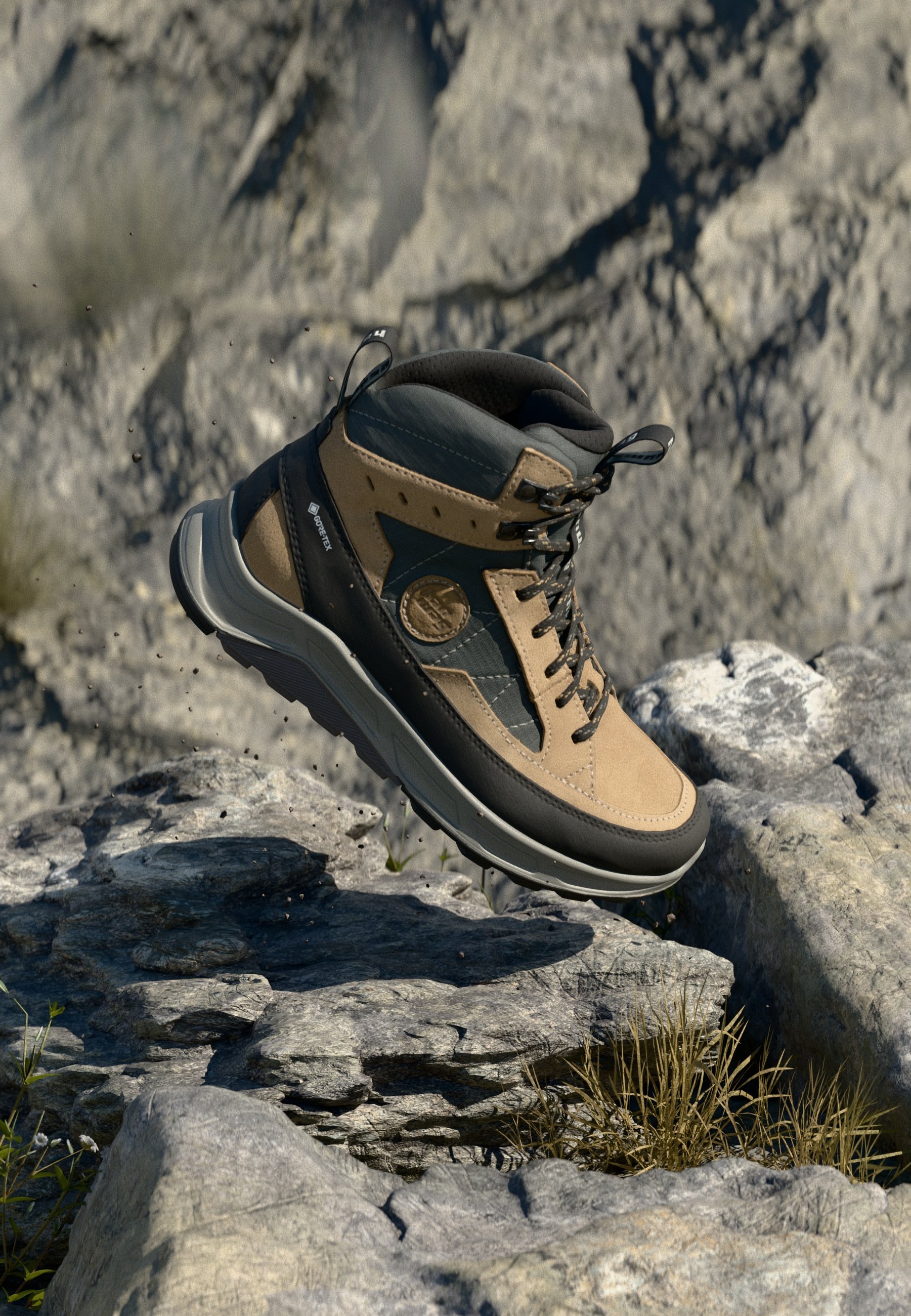 Hanwag ROTPUNKT LIGHT MID LADY GTX - Scarpe da trekking - lärche/anthracite