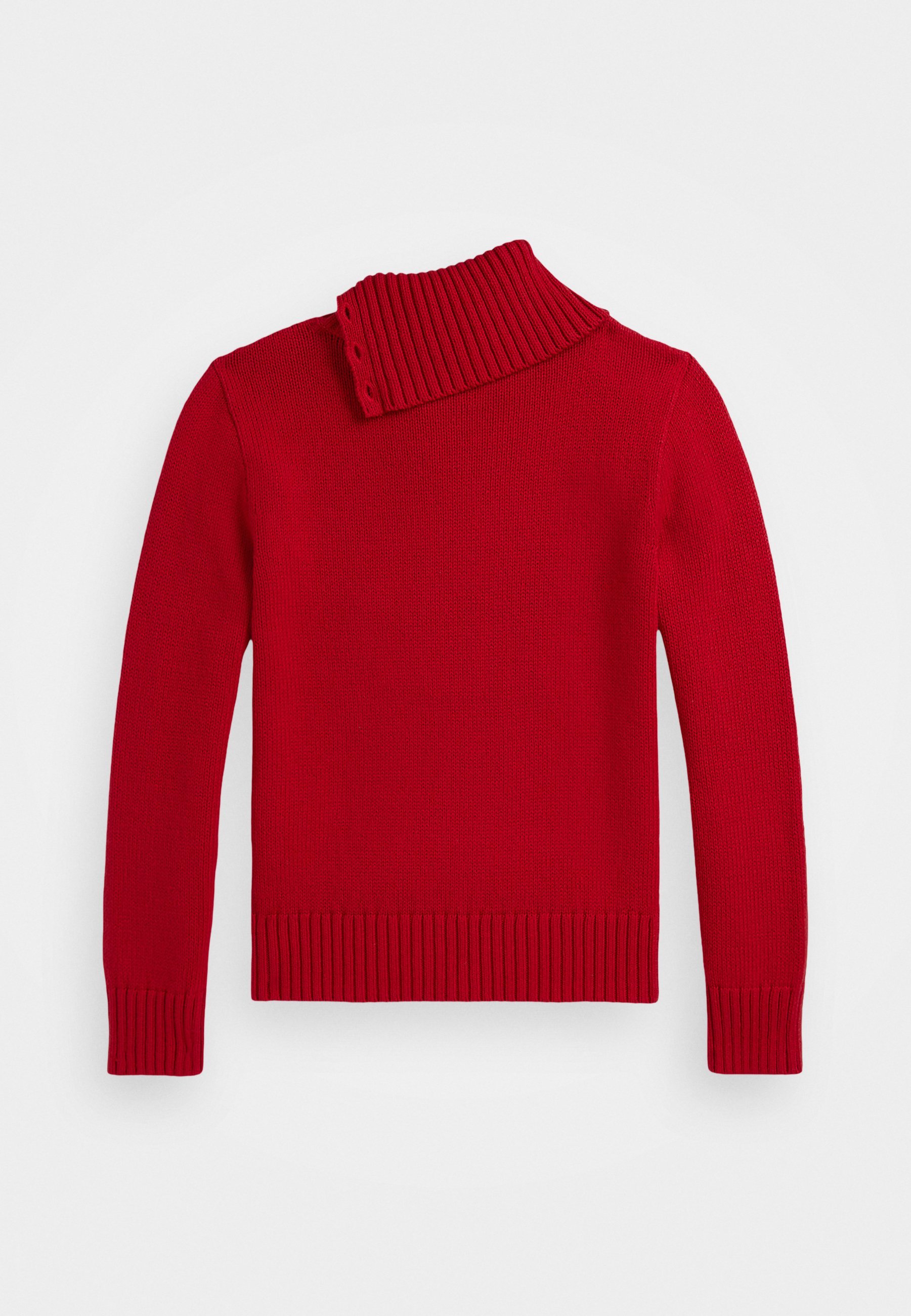 Polo Ralph Lauren INTARSIA-KNIT HONDENTRUI VAN KATOENEN - Trui - rood