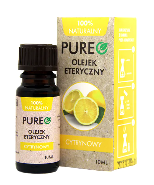Pureo Naturalny Olejek Eteryczny Cytrynowy