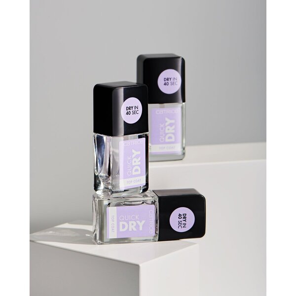 Rýchloschnúci vrchný lak Catrice 10,5 ml