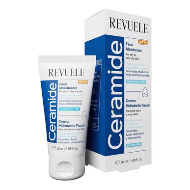 Revuele Ceramide Ansiktskrem Tørr Hudkrem med Hyaluronsyre 50 ml