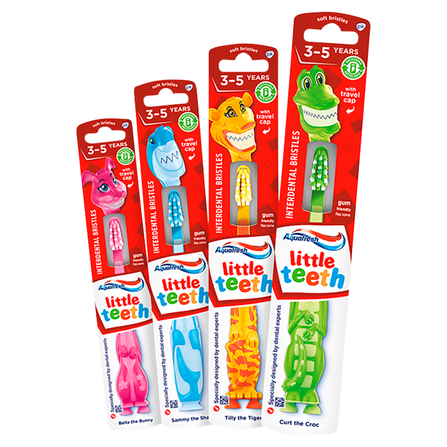 Aquafresh tandborste för barn 1 st Little Teeth