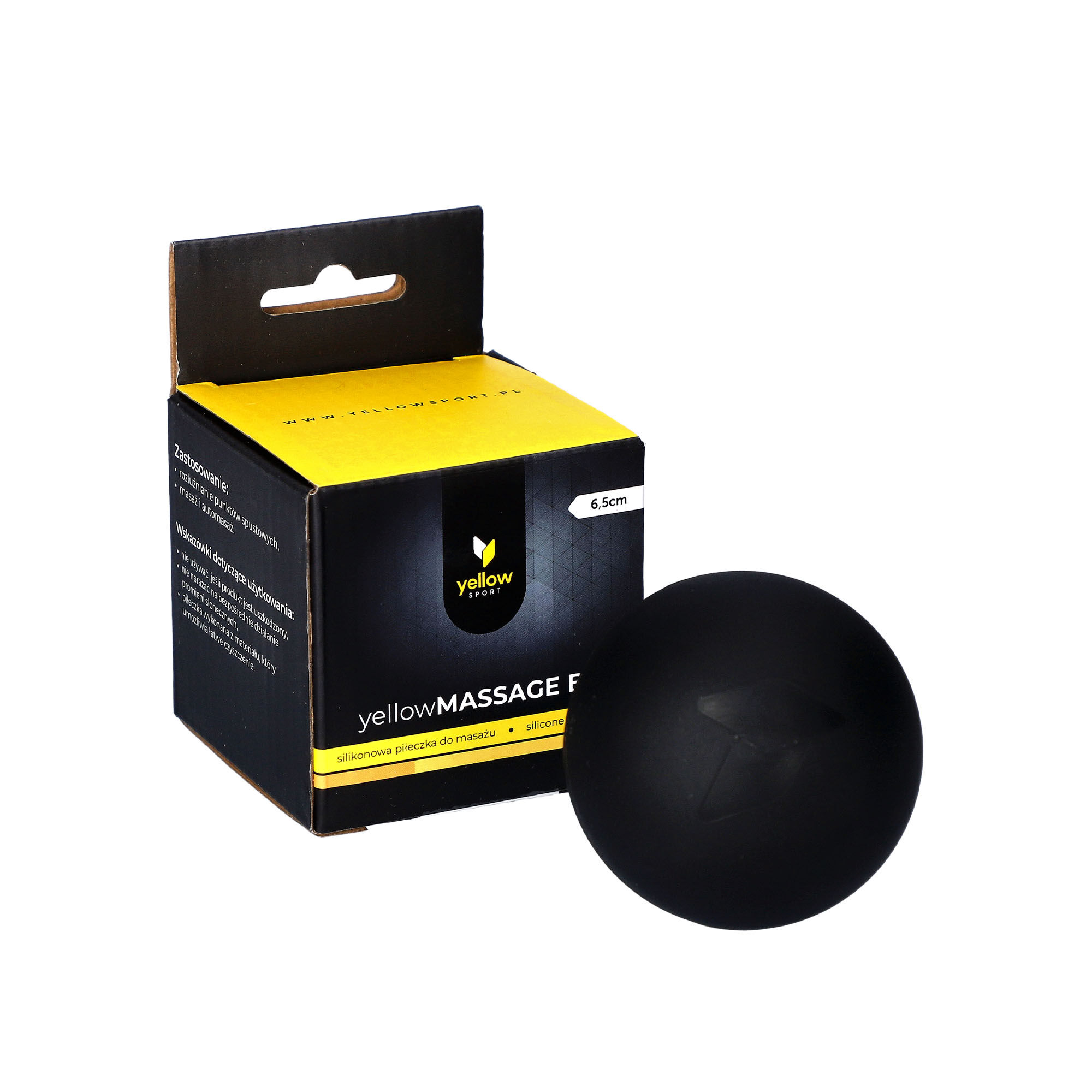 balle de massage jaune SPORT