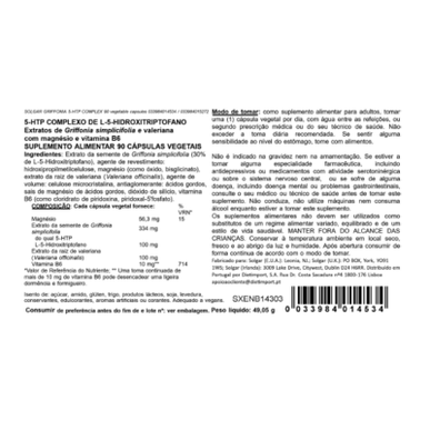 Solgar 5-HTP 90 kapselia