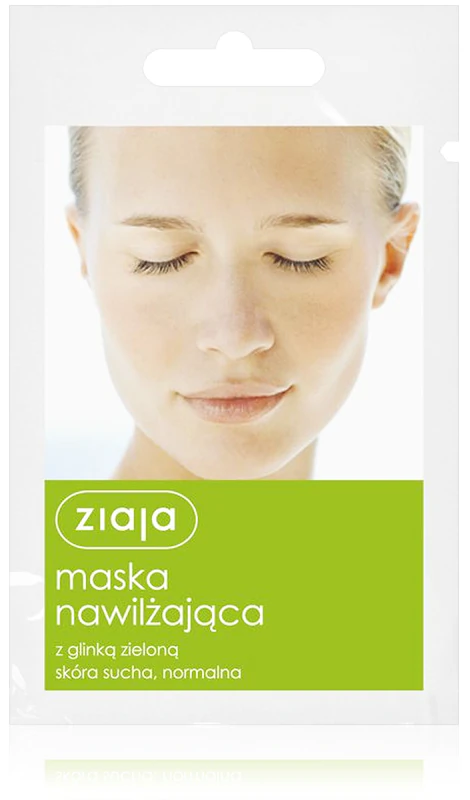 Ziaja Clay Masks Feuchtigkeitsmaske mit grünem Ton