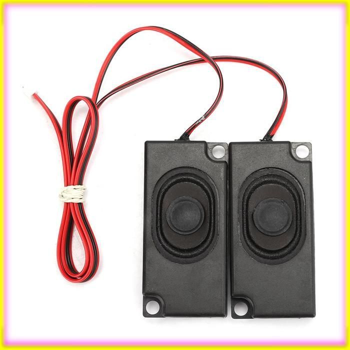 keenso double haut-parleur Haut-parleur Magnétique Portatif de cavité de Basse de 8Ω 3W pour l'usage à la son videoprojecteur