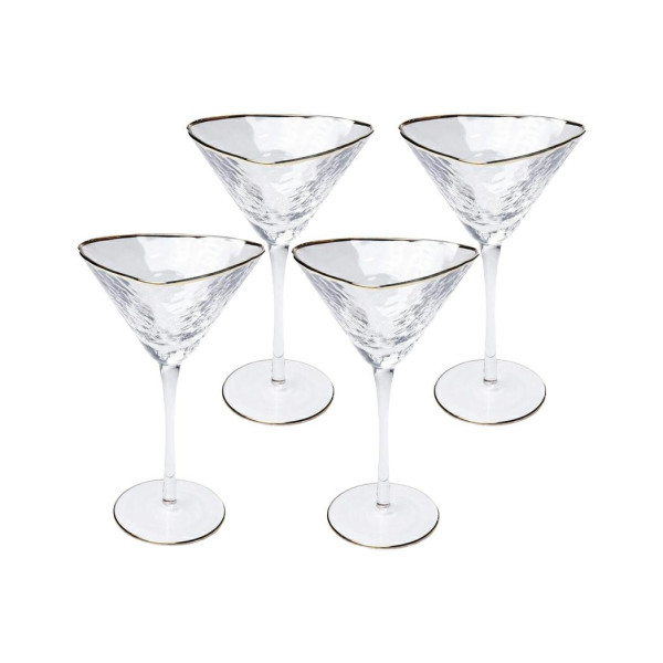 KARE komplet 4 kieliszków do martini  HOMMAGE 240ml