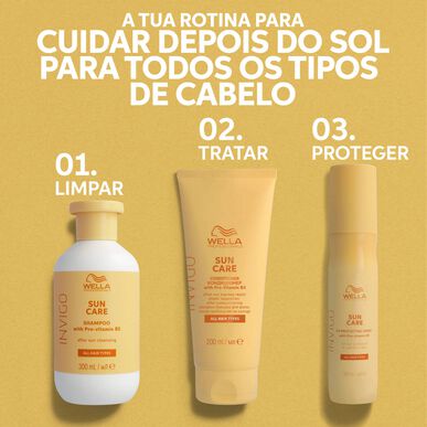 Wella Professionals Invigo Sun Care Shampoo - Hydraterende en herstellende shampoo voor na het zonnen
