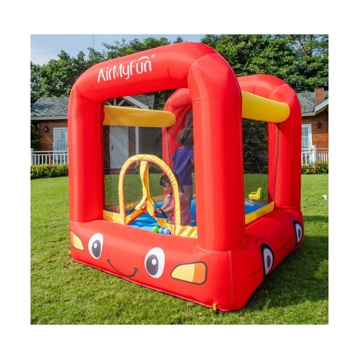 Château gonflable - Voiture sauteuse - Piscine à balles 210 x 205 x 200 cm
