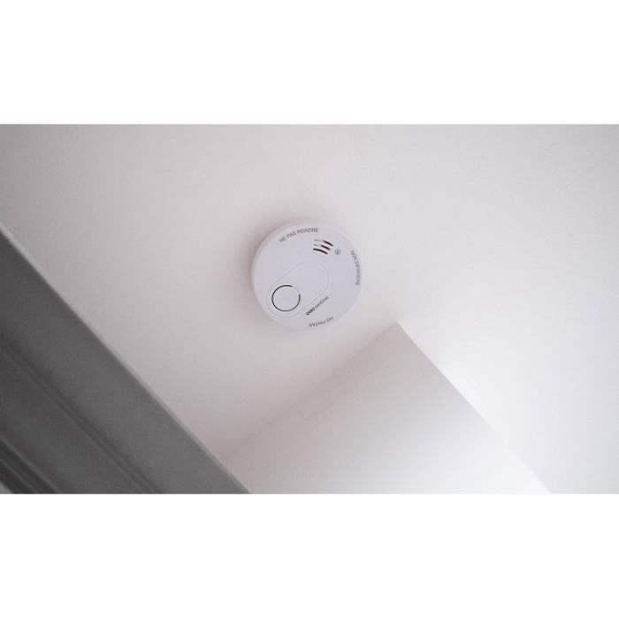 Detector de fumaça - SCS SENTINEL - Alarme de fumaça DAAF - 10 anos de garantia