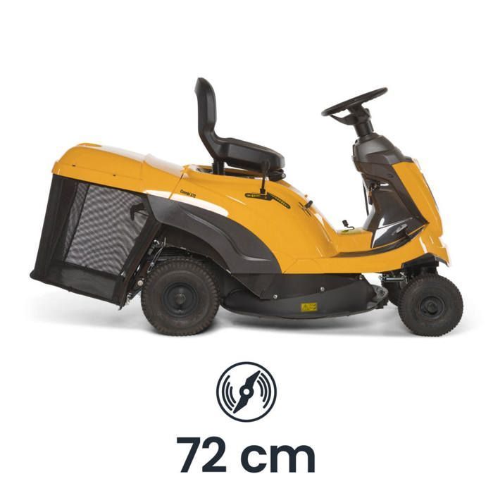 STIGA COMBI 372 ZITMAAIER, 414 CC, 72 CM – HYDROSTATISCHE TRANSMISSIE, 170 L GRASOPVANGBAK – GAZONS TOT 2.500 M²