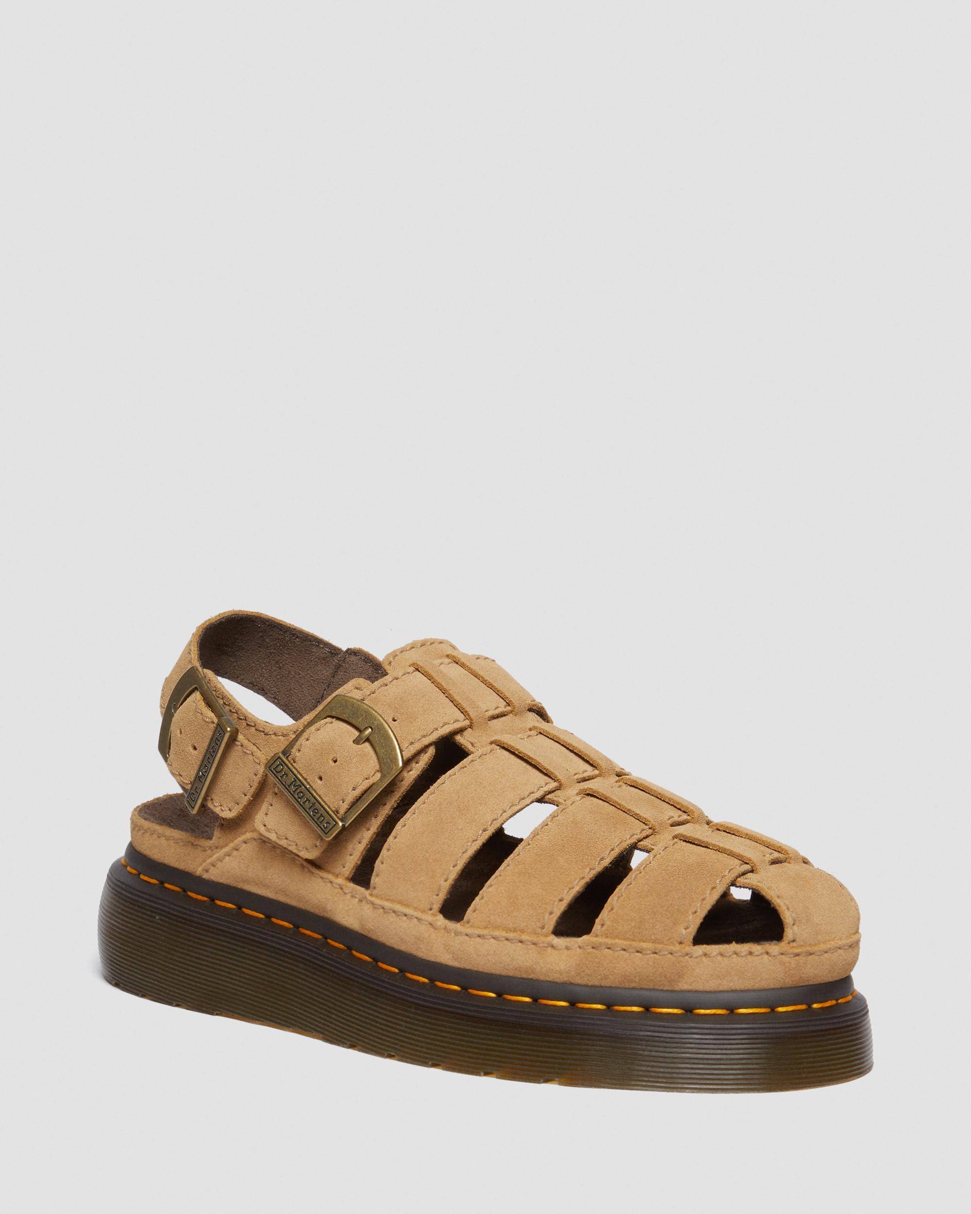 Wrenlie Bronx Wildleder Fisherman Sandalen
