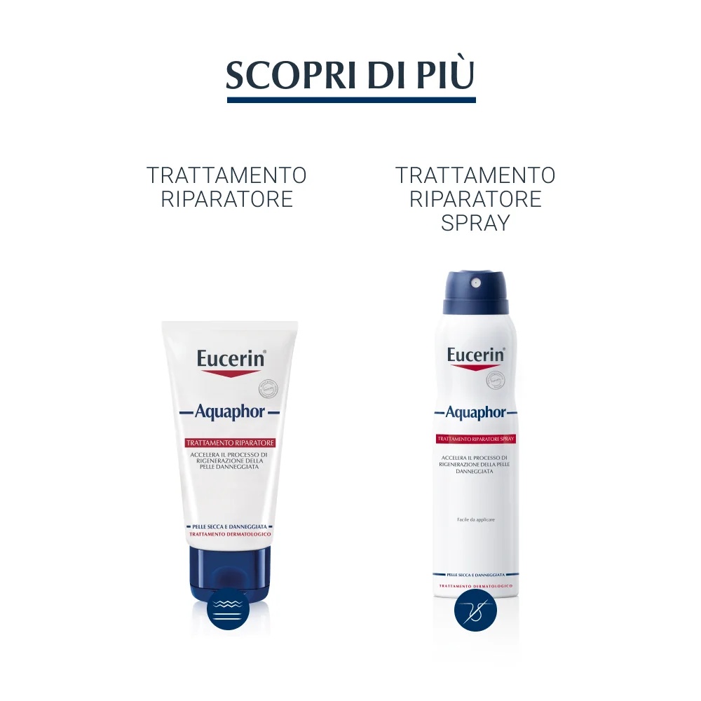 EUCERIN Eucerin Aquaphor SOS Lip Repair 10 ml vlažilna krema za razpokane ustnice