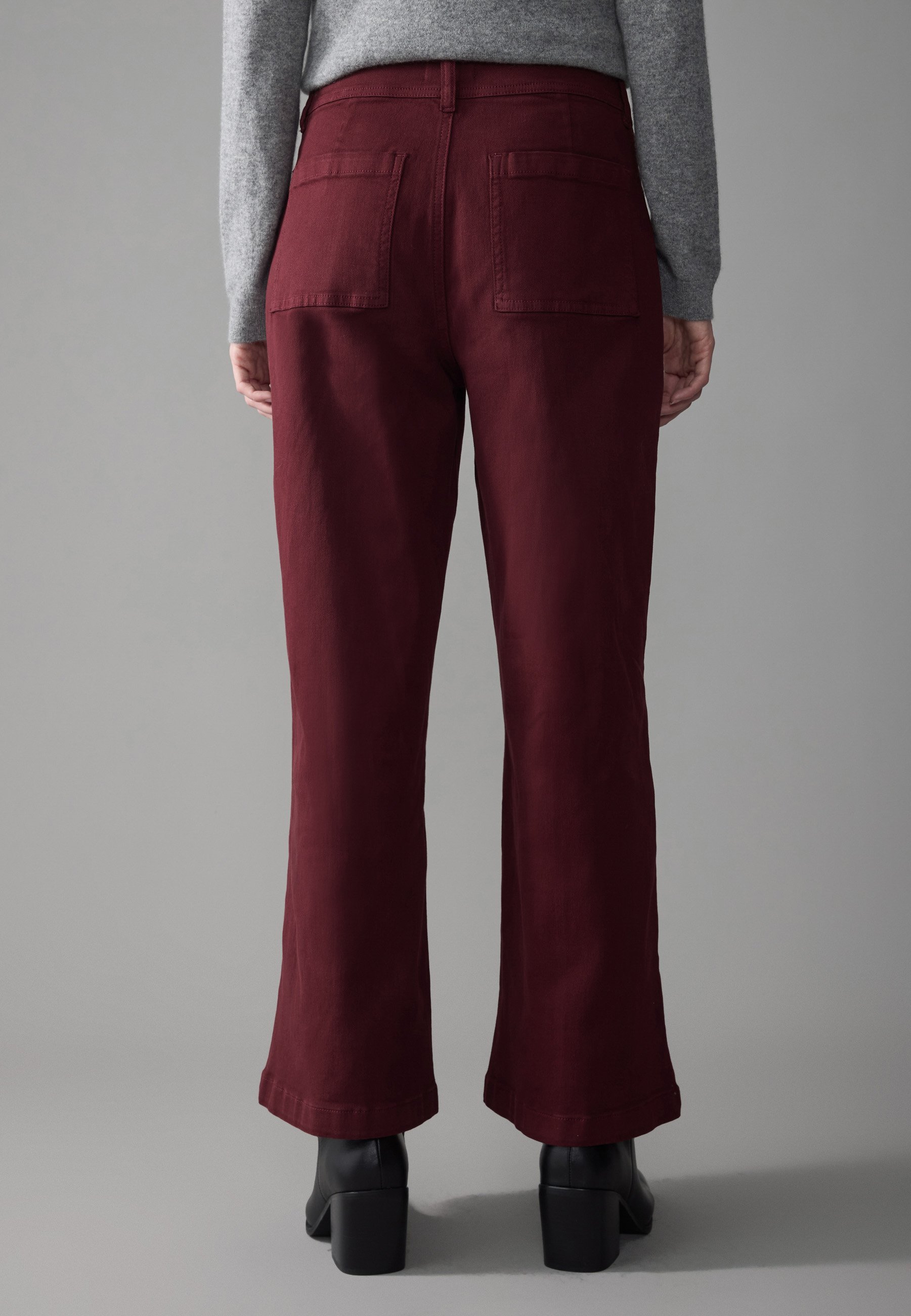 Calça jeans Zign Studio Relaxed fit - berry