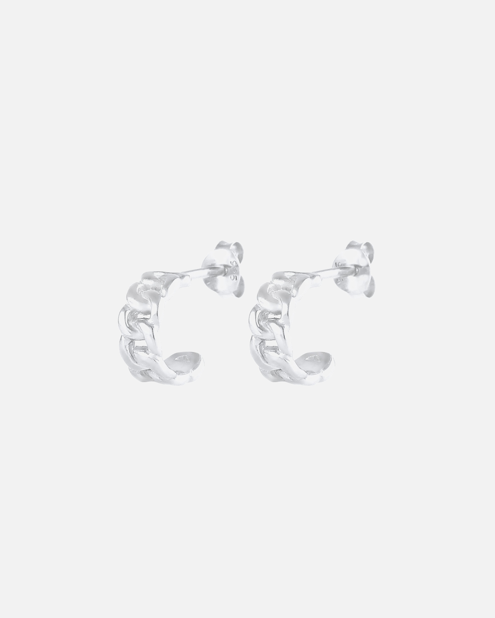 Elli Mini créole pour dames en 925/1000 argent massif