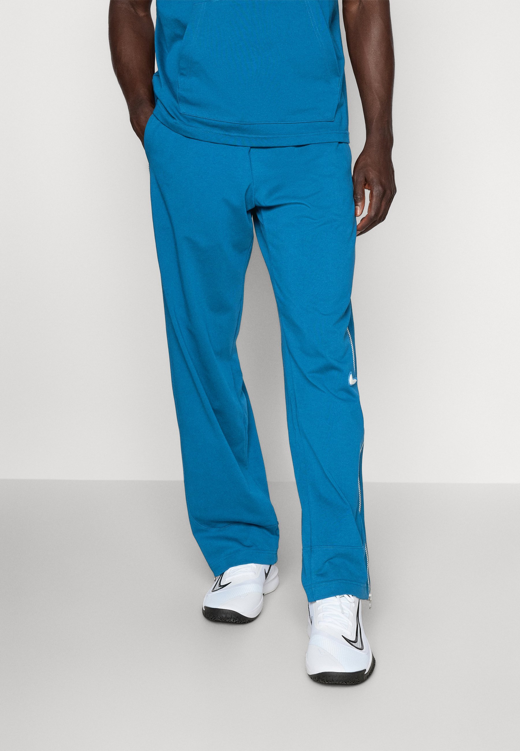 Nike Performance PANT NAOS sportinės kelnės - mėlynos/blyškiai dramblio kaulo spalvos