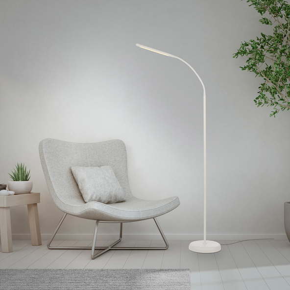 LED-Stehleuchte ELLY, weiß