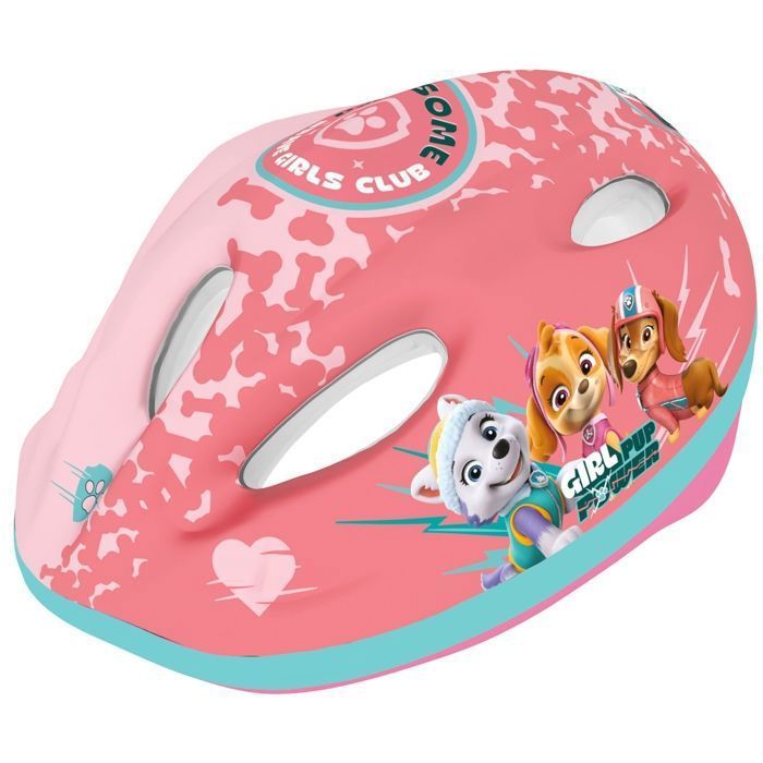 Paw Patrol Skye Liberty Everest Casque de vélo rose pour enfants, filles, réglable 52-56 cm