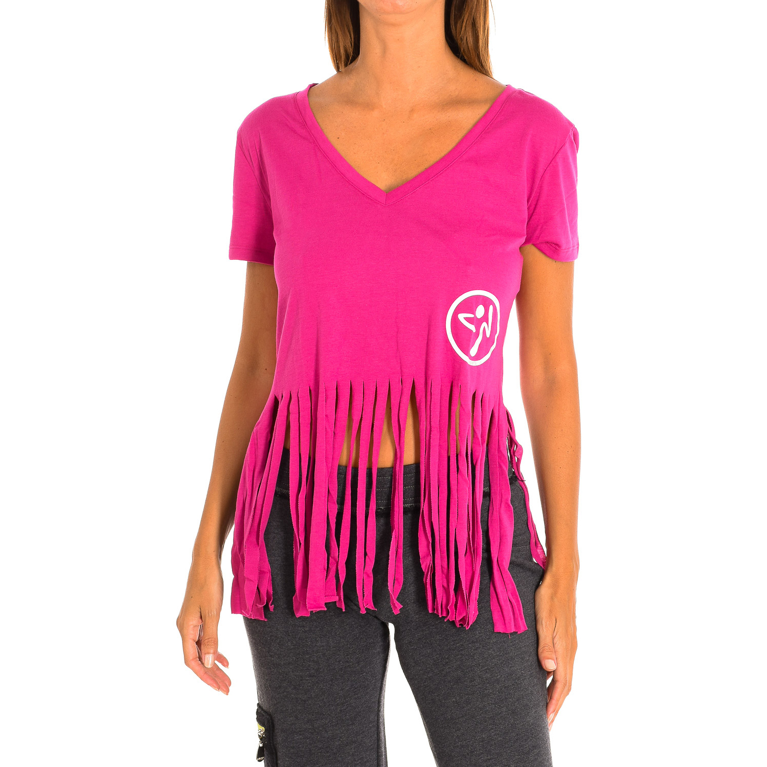  Camiseta Deportiva Zumba Flecos Ii Z1t00371 Z1t00371