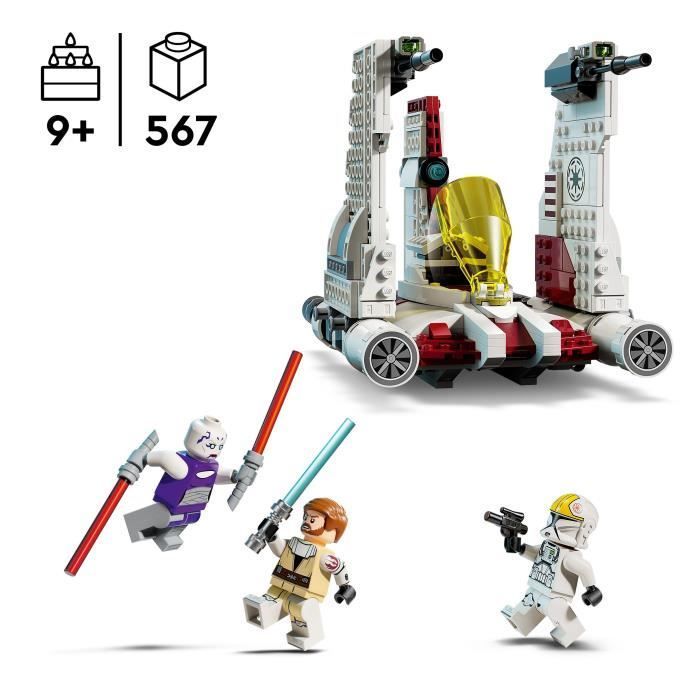 LEGO Star Wars 75432 The Clone Wars V-19 Torrent Fighter - Building Set for Ages 9+