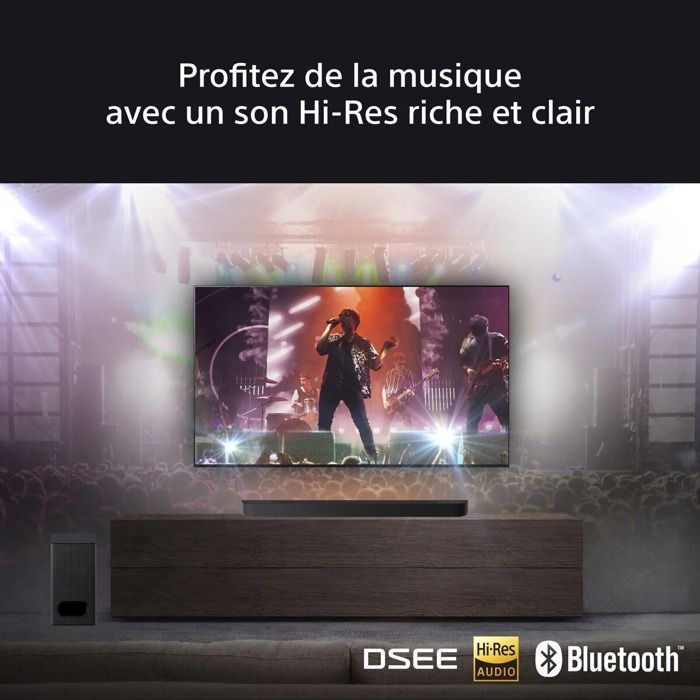 Barra de sonido Sony BRAVIA Theatre Bar 6 con subwoofer