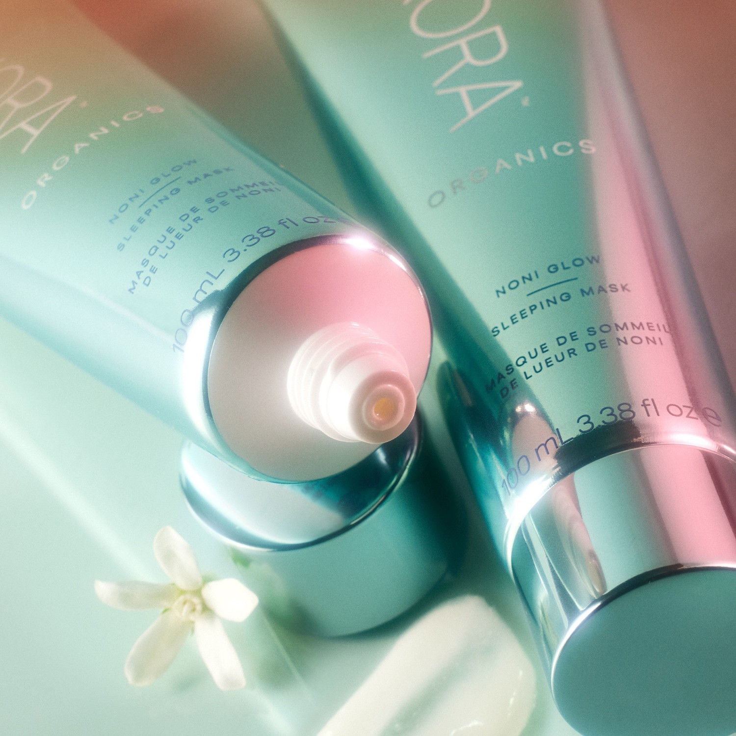 KORA Organics mitrinošā maska Noni Glow miega maska - 30 ml