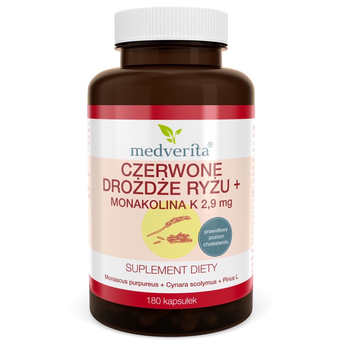 Medverita raudonųjų mielių ryžiai+