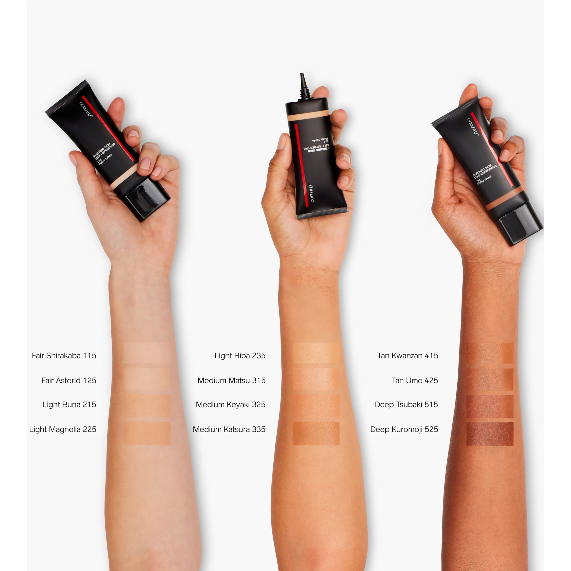 Shiseido Synchro Skin Self Refreshing Tint SPF20 215 Light Buna