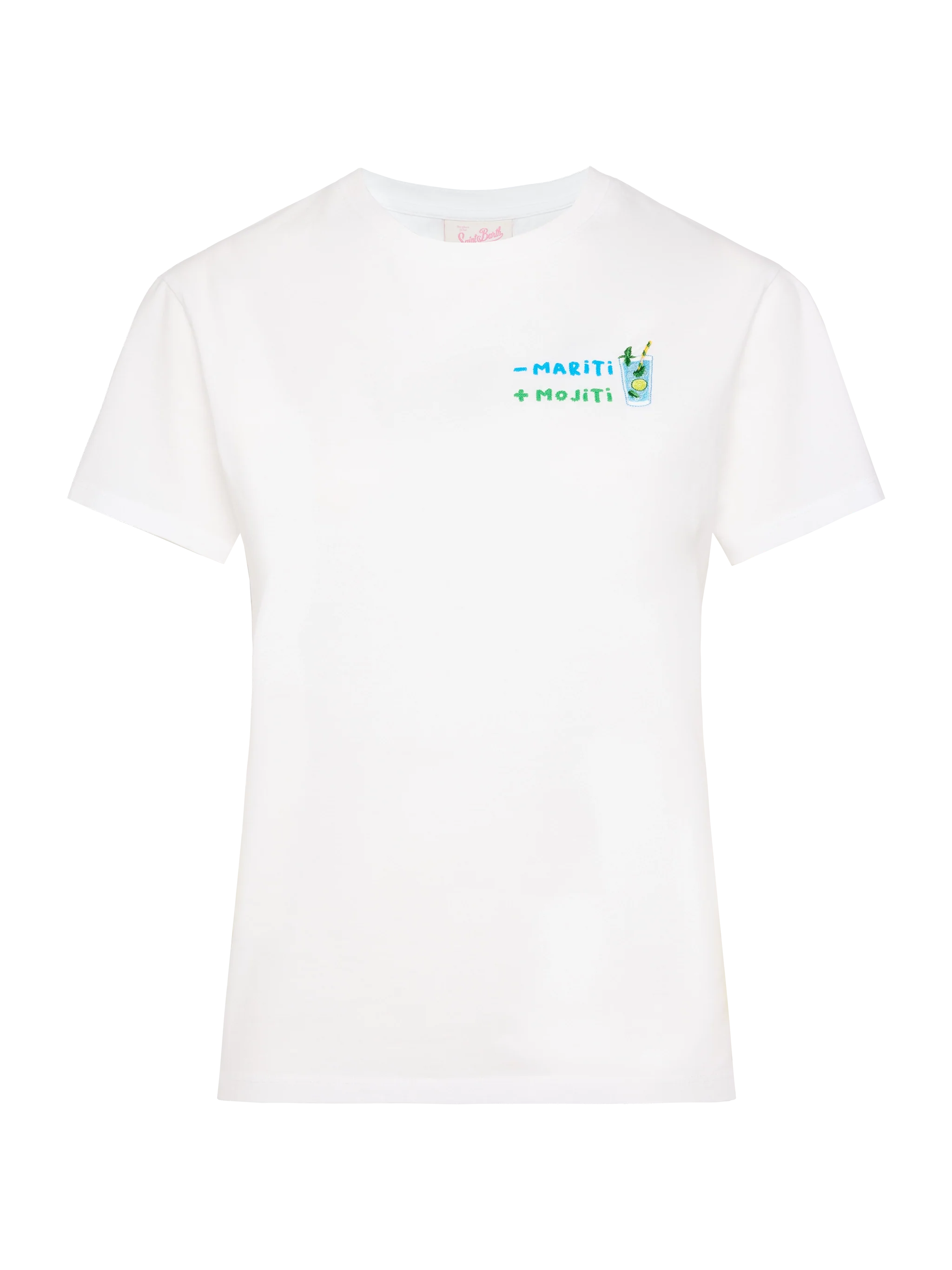 Emilie katoenen T-shirt met borduurwerk - Mariti + Mojiti