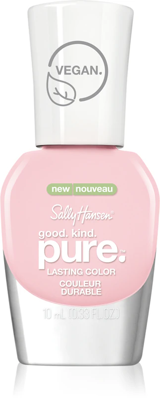 Sally Hansen Bom. Gentil. Puro. Esmalte fortalecedor de longa duração.