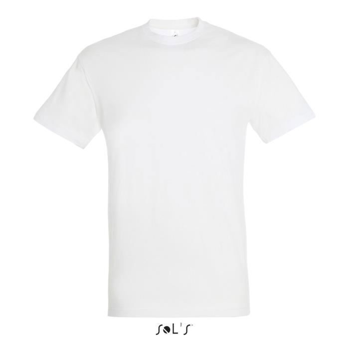 Camiseta - Sol's - Regent - 100% algodón - Manga corta - Cuello redondo