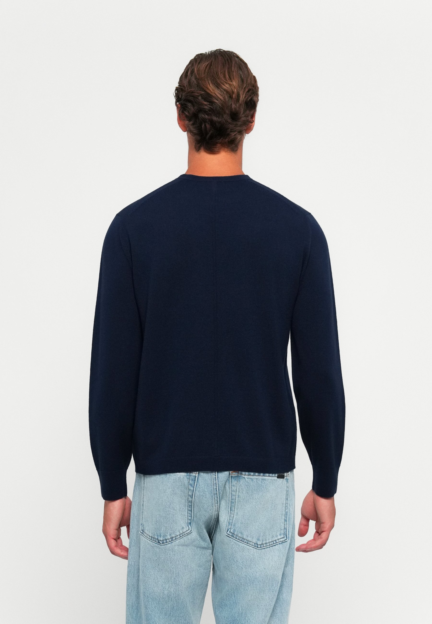Calvin Klein CREW - Genser - dark sapphire