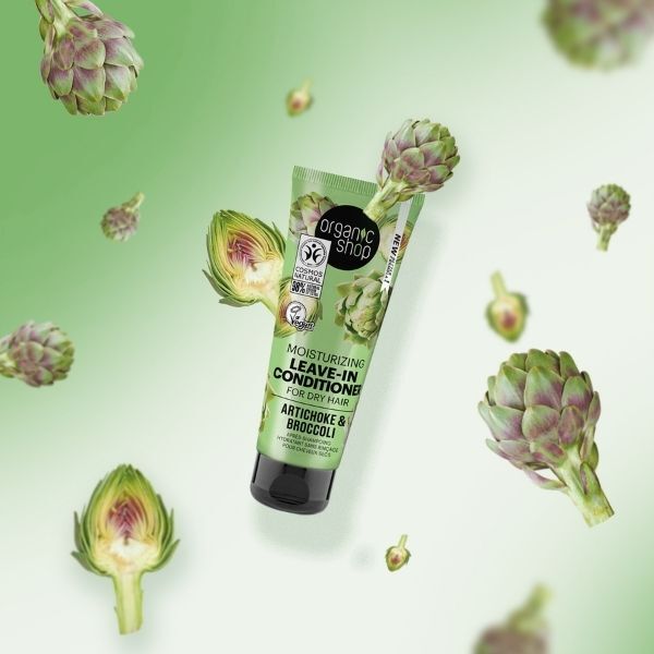 Organic Shop Feuchtigkeitsspendender Leave-in-Conditioner für trockenes Haar, 75 ml