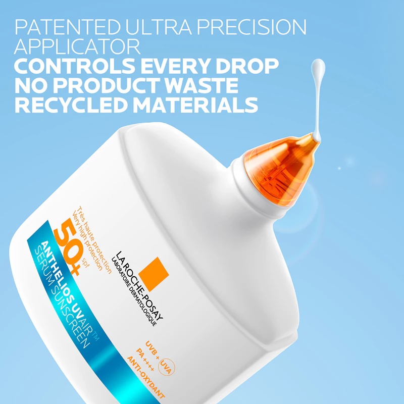 La Roche-Posay Anthelios UV Air Serum saules aizsargserums visiem ādas tipiem