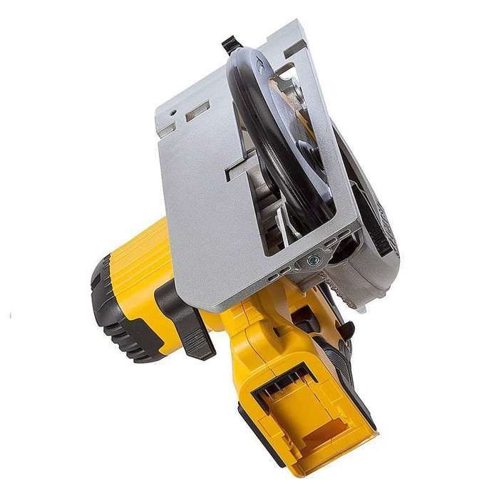 Scie circulaire plongeante DEWALT 165mm 18V XR - Jaune - Batterie - Profondeur de coupe 55mm