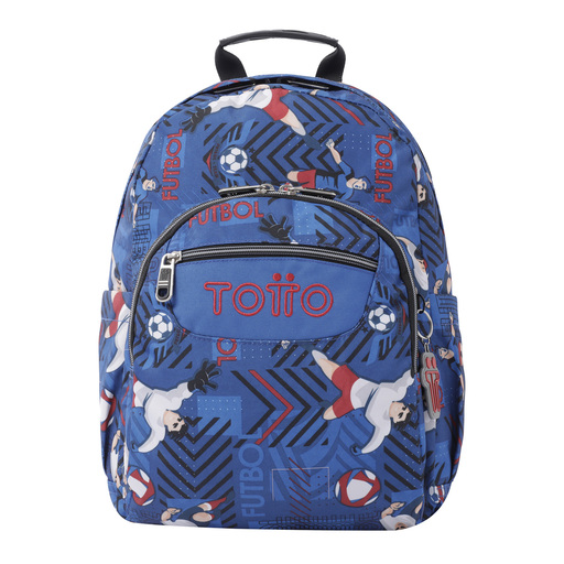  Mochila Escolar Totto Futbolistas Gommas