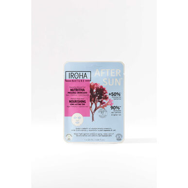 Mascarilla facial hidratante y nutritiva para después del sol Iroha Nature 1 unidad 1 unidad