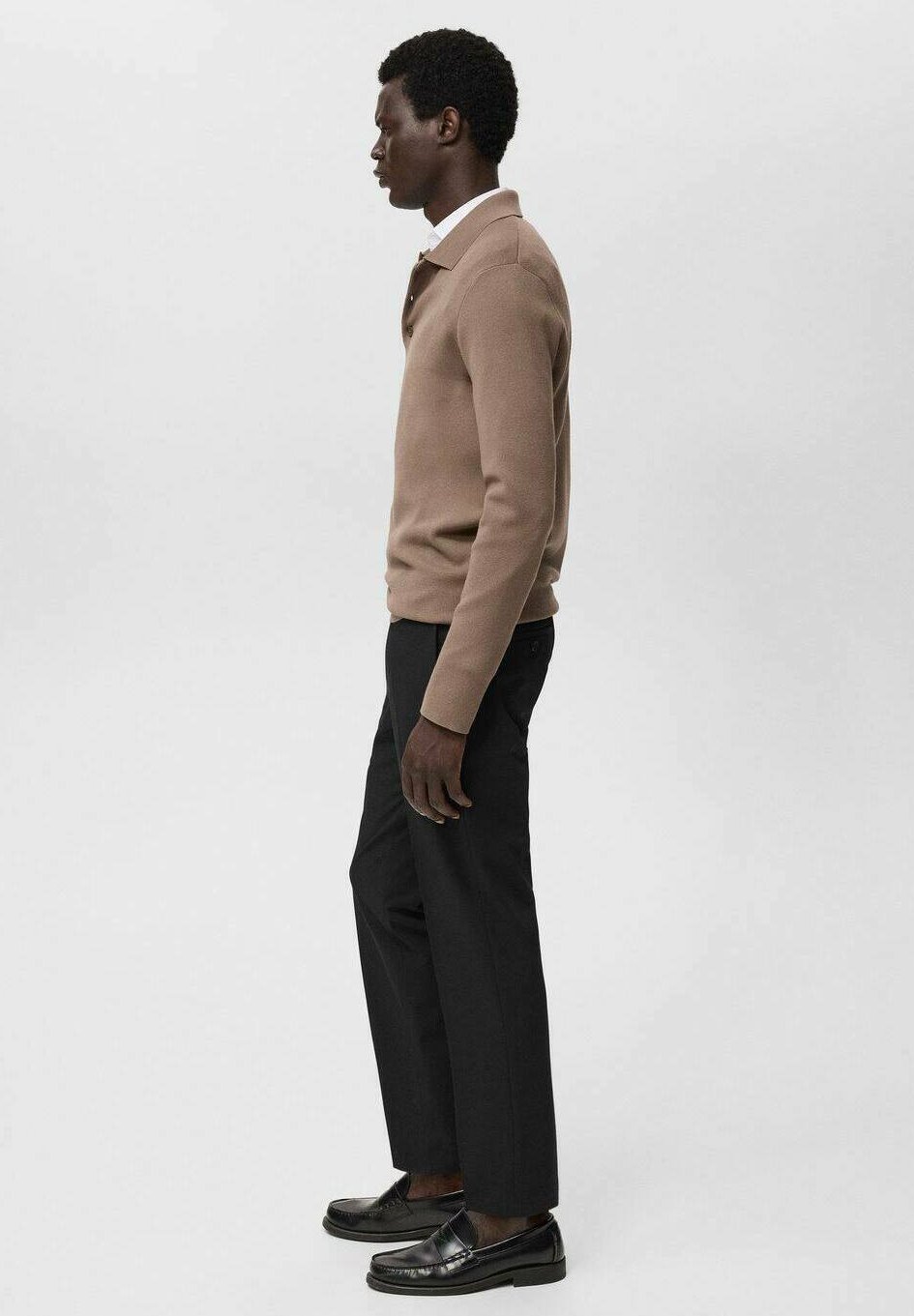 Mango STRETCH - Chinos - noir